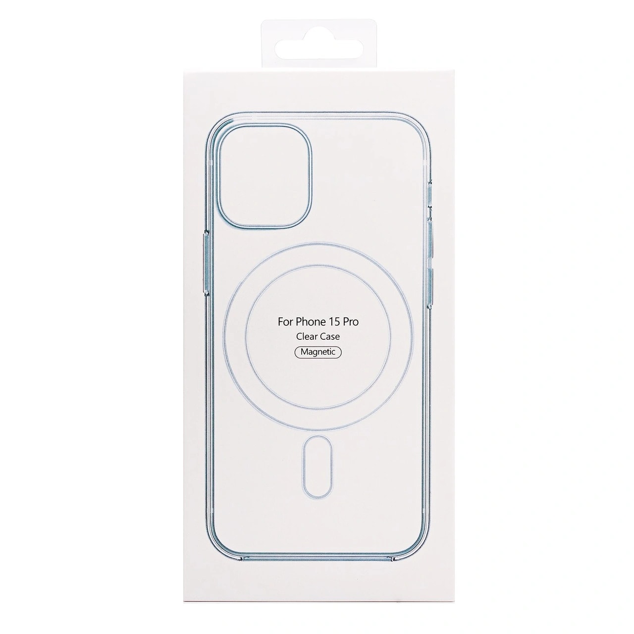 Чехол-накладка - SM006 SafeMag для Apple iPhone 15 Pro (transparent) 