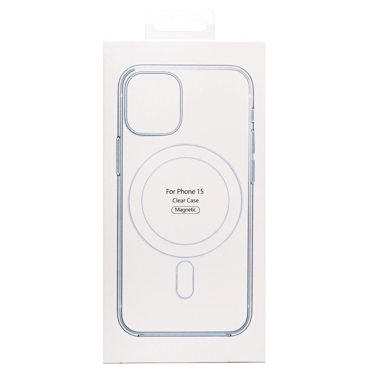 Чехол-накладка - SM006 SafeMag для Apple iPhone 15 (transparent) 