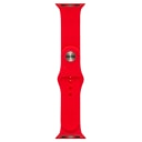 Ремешок на кнопке - Sport Band для Apple Watch 42/44/45/46/49 мм (L) (red/print 014)  — фото 2