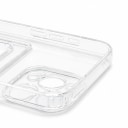 Чехол-накладка с картхолдером - SC276 для Apple iPhone 15 Pro Max (transparent)  — фото 2