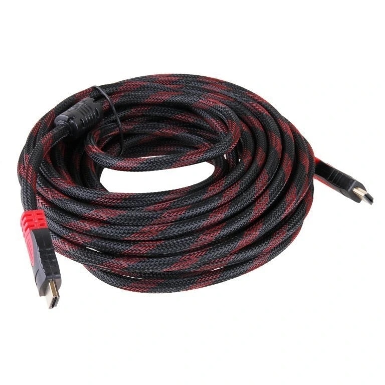 Кабель HDMI - HDMI ver. 1.4 (1000 см) (black/red) 