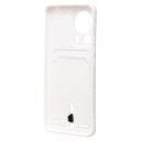 Чехол-накладка с картхолдером - SC304 для Xiaomi 13 lite (white)  — фото 2