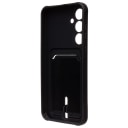 Чехол-накладка с картхолдером - SC304 для Samsung Galaxy A55 (black)  — фото 2