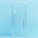 Чехол-накладка с картхолдером - SC338 для Honor X7b (transparent)  — фото 1