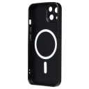Чехол-накладка - SM020 Matte SafeMag для Apple iPhone 13 (black)  — фото 2