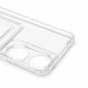 Чехол-накладка с картхолдером - SC276 для Honor X7b (transparent)  — фото 2
