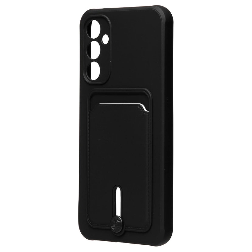 Чехол-накладка с картхолдером - SC304 для Samsung Galaxy A34 (black) 