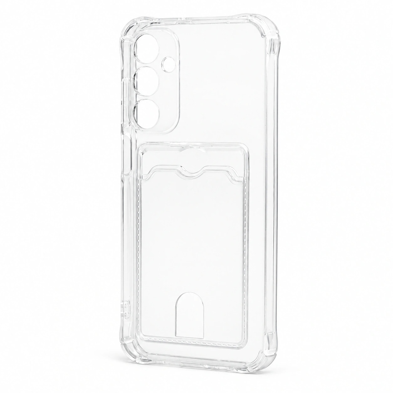 Чехол-накладка с картхолдером - SC276 для Samsung Galaxy A25 5G (transparent) 