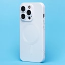 Чехол-накладка - SM020 Matte SafeMag для Apple iPhone 15 Pro (white)  — фото 1