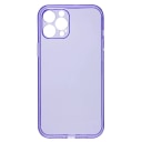Чехол-накладка - SC344 для Apple iPhone 12 Pro Max (transparent/violet)  — фото 2