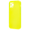 Чехол-накладка - SC344 для Apple iPhone 12 Pro (transparent/yellow)  — фото 1