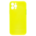 Чехол-накладка - SC344 для Apple iPhone 12 Pro (transparent/yellow)  — фото 2