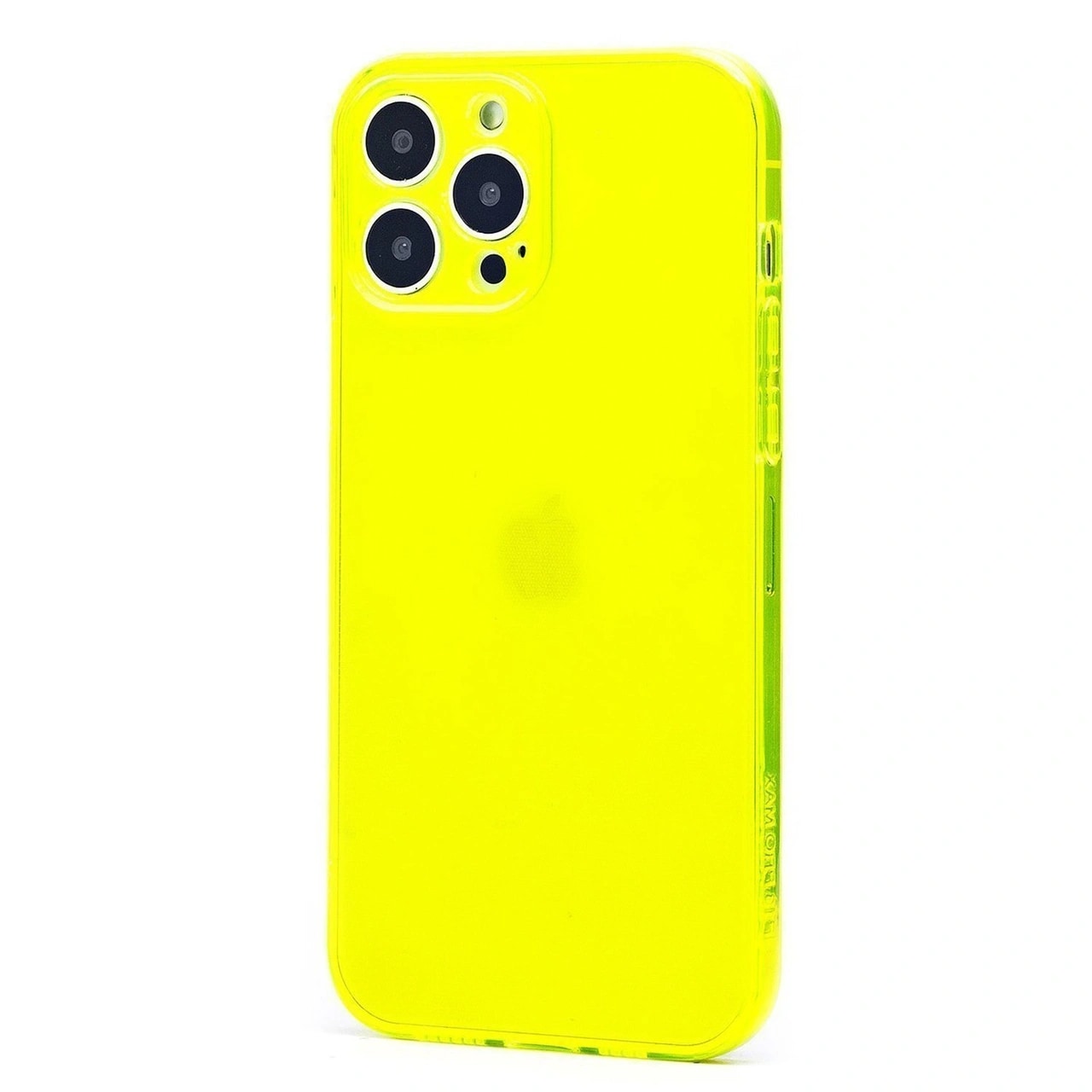 Чехол-накладка - SC344 для Apple iPhone 13 Pro Max (transparent/yellow) 