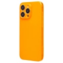 Чехол-накладка - SC344 для Apple iPhone 15 Pro Max (transparent/orange)  — фото 1