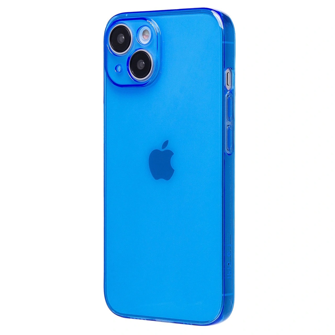 Чехол-накладка - SC344 для Apple iPhone 15 (transparent/blue) 
