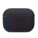 Чехол - Luxo Creative PC120 для кейса Apple AirPods Pro 2 (black/blue)  — фото 2