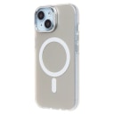 Чехол-накладка - SM025 SafeMag для Apple iPhone 15 (white)  — фото 1