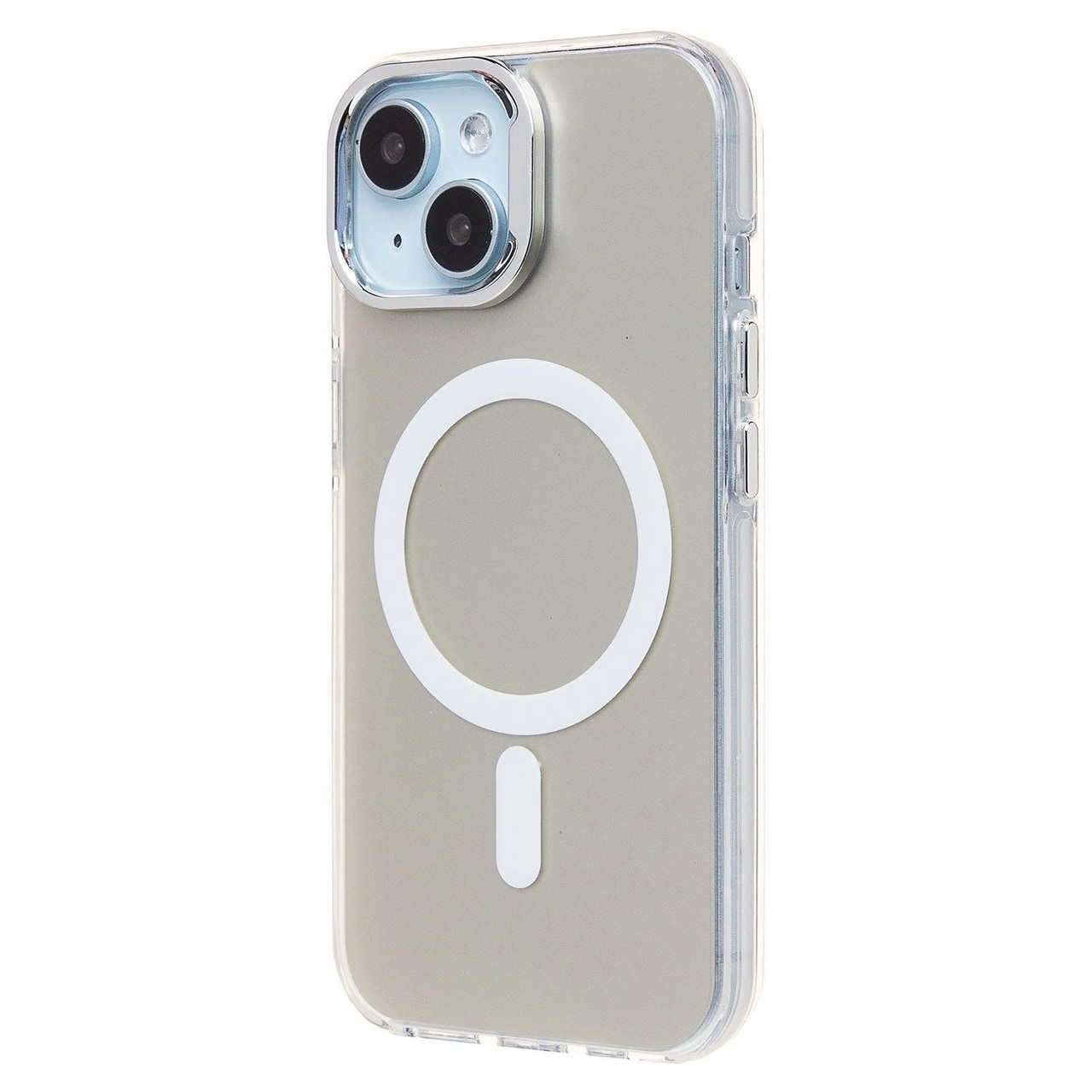 Чехол-накладка - SM025 SafeMag для Apple iPhone 15 (white) 