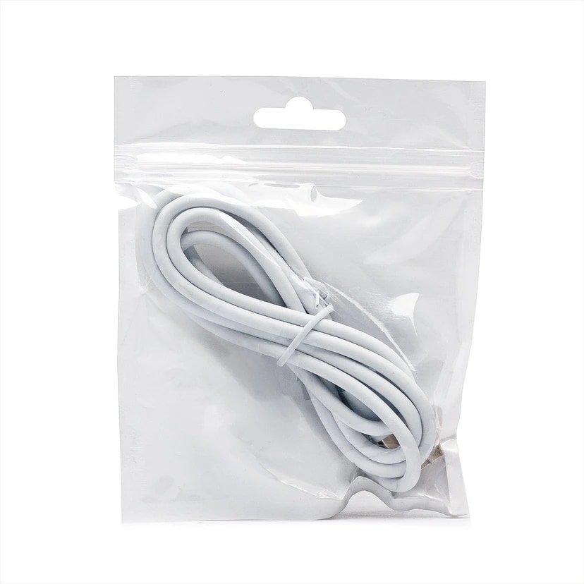 Кабель USB - Type-C - LC10 (длинный штекер 10 мм) (white) 