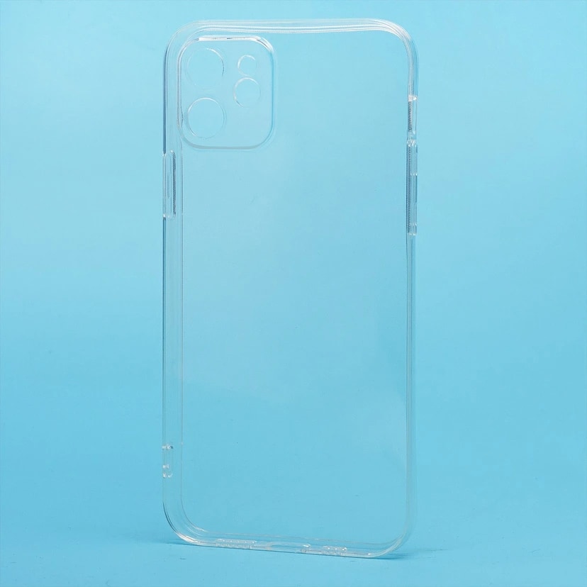 Чехол-накладка - Ультратонкий для Apple iPhone 12 (transparent) 