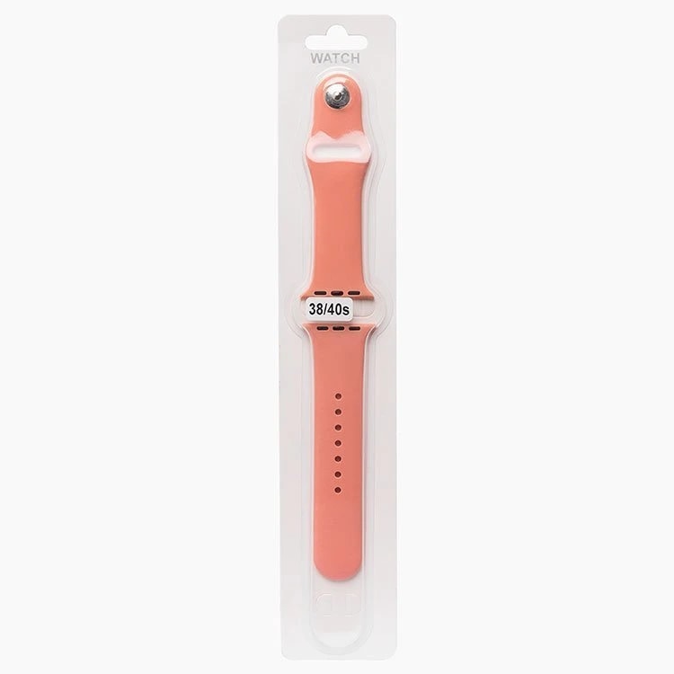 Ремешок на кнопке - Sport Band для Apple Watch 38/40/41 мм (L) (papaya) 