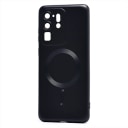 Чехол-накладка - SM020 Matte SafeMag для Samsung Galaxy S20 Ultra (black)  — фото 1