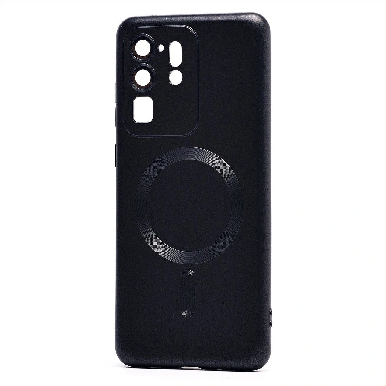 Чехол-накладка - SM020 Matte SafeMag для Samsung Galaxy S20 Ultra (black) 