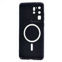 Чехол-накладка - SM020 Matte SafeMag для Samsung Galaxy S20 Ultra (black)  — фото 2