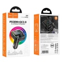 FM-модулятор - Hoco E81 Fantasy 30W PD+QC3.0 (Type-C/USB) (black)  — фото 1