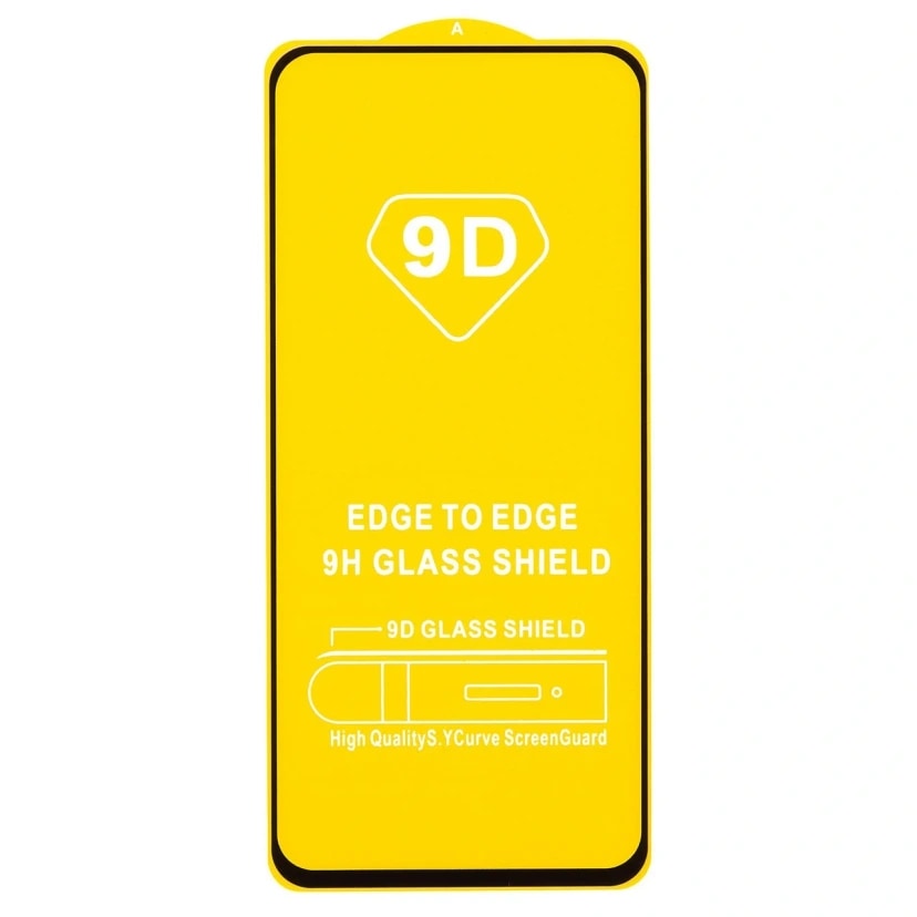 Защитное стекло - Full Glue 2.5D для Note 13 Pro 4G/Poco M6 Pro 4G (black) 