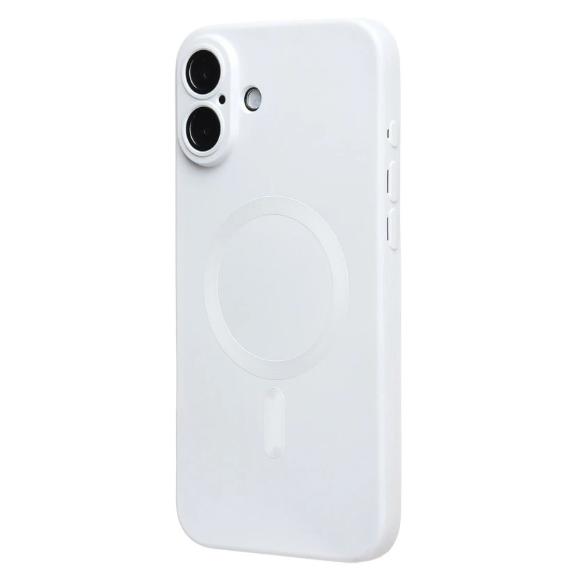 Чехол-накладка - SM020 Matte SafeMag для Apple iPhone 16 Plus (white) 