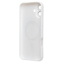 Чехол-накладка - SM020 Matte SafeMag для Apple iPhone 16 Plus (white)  — фото 2