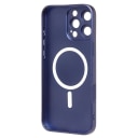 Чехол-накладка - SM020 Matte SafeMag для Apple iPhone 16 Pro Max (dark blue)  — фото 2