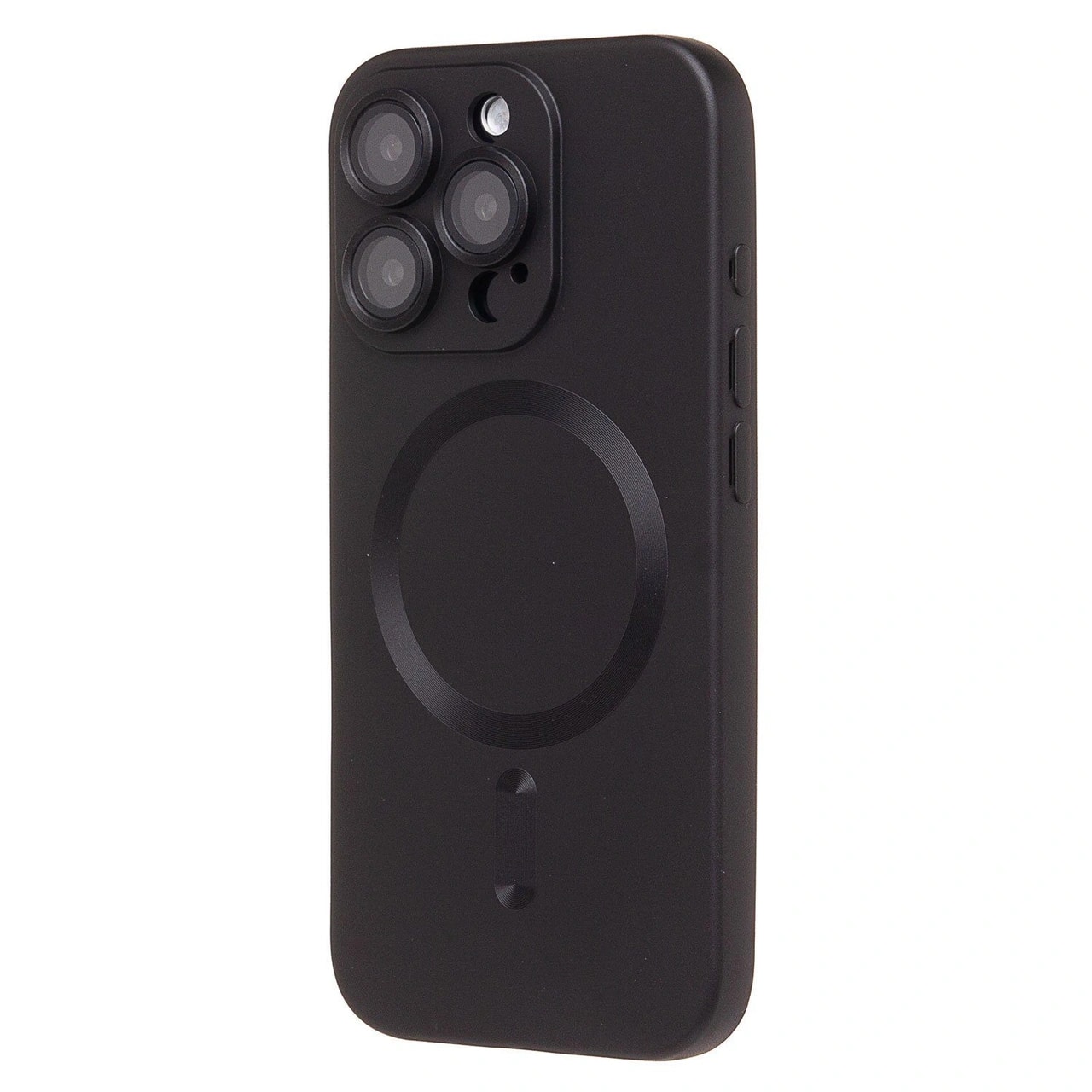 Чехол-накладка - SM020 Matte SafeMag для Apple iPhone 16 Pro (black) 