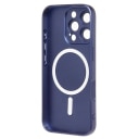 Чехол-накладка - SM020 Matte SafeMag для Apple iPhone 16 Pro (dark blue)  — фото 2