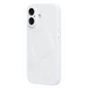 Чехол-накладка - SM020 Matte SafeMag для Apple iPhone 16 (white)  — фото 1
