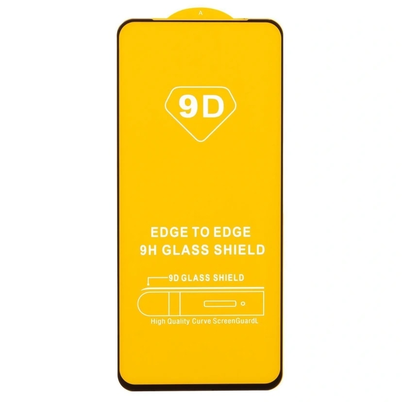 Защитное стекло - Full Glue 2.5D для Tecno Spark Go 2024/Infinix Smart 8/Infinix Hot 40i (black) 
