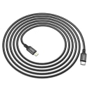 Кабель Type-C - Apple lightning - Hoco X14 Times speed (100 см) (black)  — фото 1
