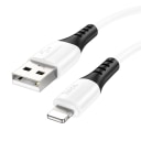 Кабель USB - Apple lightning - Hoco X82 (100 см) (white)  — фото 2
