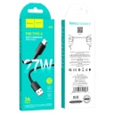 Кабель USB - Type-C - Hoco X96 27W (100 см) (black)  — фото 2