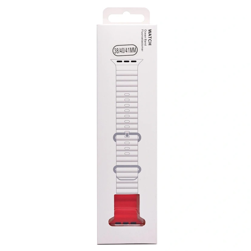 Ремешок на застёжке - WB26 Ocean Band для Apple Watch 38/40/41 мм (red) 