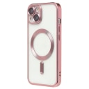 Чехол-накладка - SM027 SafeMag для Apple iPhone 13 (pink)  — фото 1