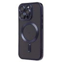 Чехол-накладка - SM027 SafeMag для Apple iPhone 16 Pro (blue titanium)  — фото 1