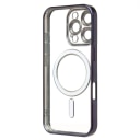 Чехол-накладка - SM027 SafeMag для Apple iPhone 16 Pro (blue titanium)  — фото 2