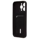 Чехол-накладка с картхолдером - SC304 для Apple iPhone 15 Pro Max (black)  — фото 2