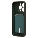 Чехол-накладка с картхолдером - SC304 для Apple iPhone 15 Pro (dark green)  — фото 2