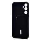 Чехол-накладка с картхолдером - SC304 для Samsung Galaxy A35 (black)  — фото 2