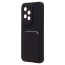 Чехол-накладка с картхолдером - SC337 для Honor 200 lite (black)  — фото 1