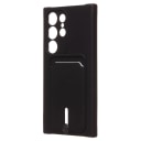 Чехол-накладка с картхолдером - SC304 для Samsung Galaxy S24 Ultra (black)  — фото 1