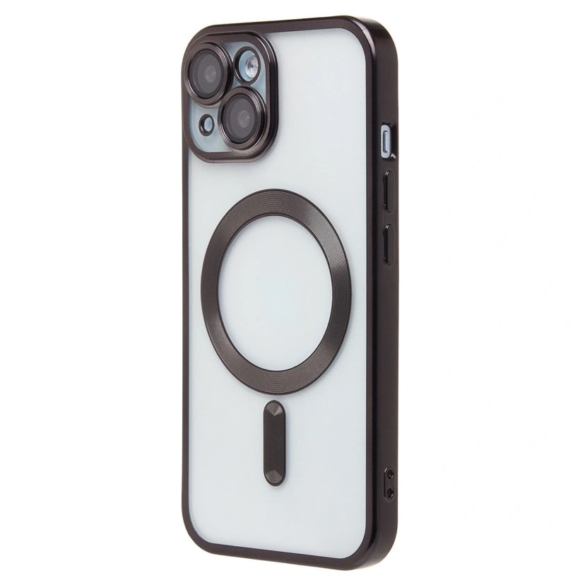 Чехол-накладка - SM027 SafeMag для Apple iPhone 15 (black) 